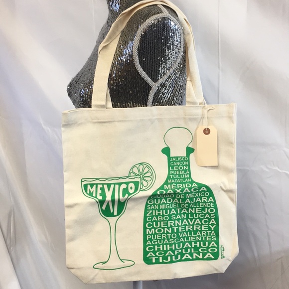 New Maptote tote bag Mexico margarita green - Picture 2 of 7